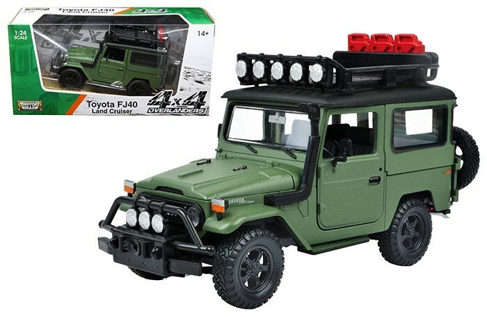 Toyota FJ40 - Motormax 1-24 - 79137 GRN - Passion Diecast