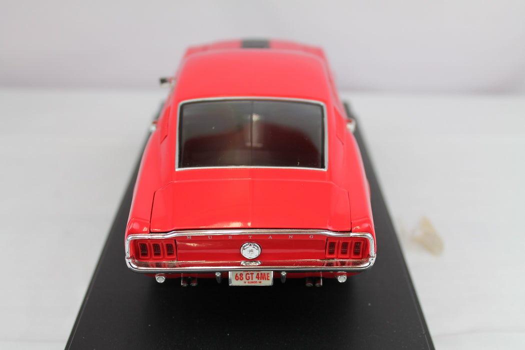 1968 Mustang GT American Muscle Red 1/18 - 36768  Used