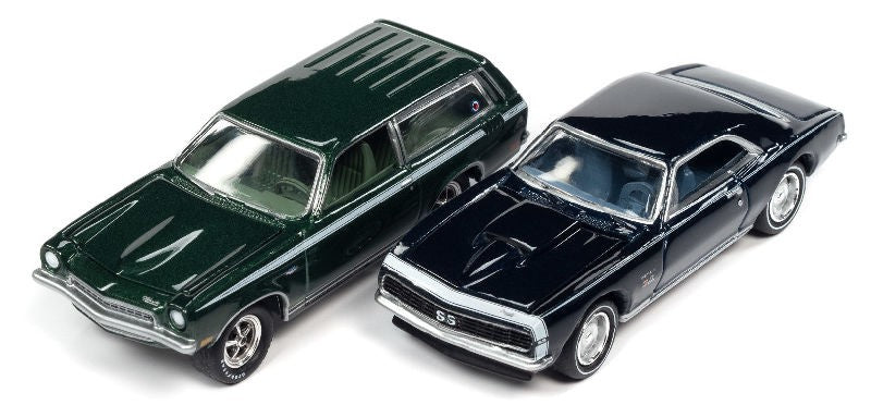 Yenko - Camaro SS & Stinger Wagon - Set of 2 - Johnny Lightning 1:64 - JLSP170 A -  Passion Diecast