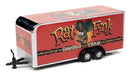 Enclosed Trailer in Rat Fink Red  - Auto World 1/64 - AWSP093  -  Passion Diecast 