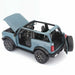 2021 Ford Bronco Badlands Edition Blue- Maisto 1/18 - 31457 BL - Passion Diecast 
