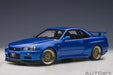 Nissan Skyline GT-R (R34) V-Spec II with BBS LM wheels - Bayside Blue -  Autoart - 77409 Passion Diecast