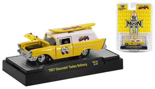 1957 Chevy Sedan Delivery Mooneyes Surf - M2 Machine Hobby Exclusive 1:64 - 31500-HS18 - Passion Diecast 