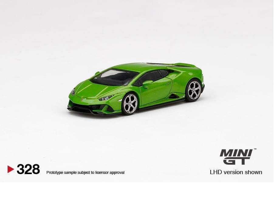 Mini GT - 1:64 - Lamborghini Huracán EVO Verde Mantis - Mijo Exclusives USA -  MGT00328  Passion Diecast