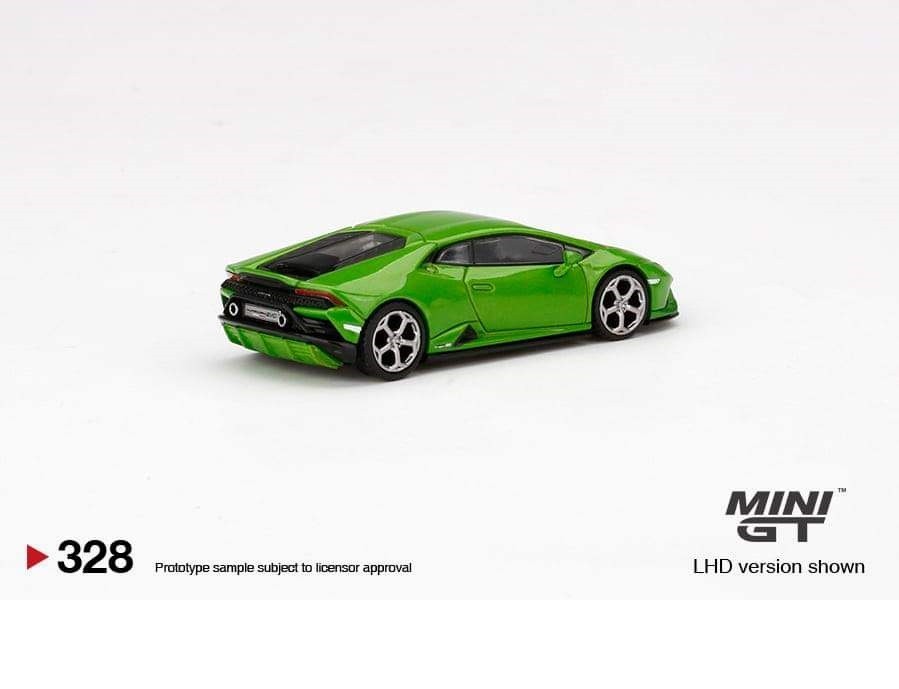 Mini GT - 1:64 - Lamborghini Huracán EVO Verde Mantis - Mijo Exclusives USA -  MGT00328  Passion Diecast
