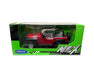 2007 Jeep Wrangler Rubicon Convertible Red - Welly 1/24 - 22489CW RD - Passion Diecast 