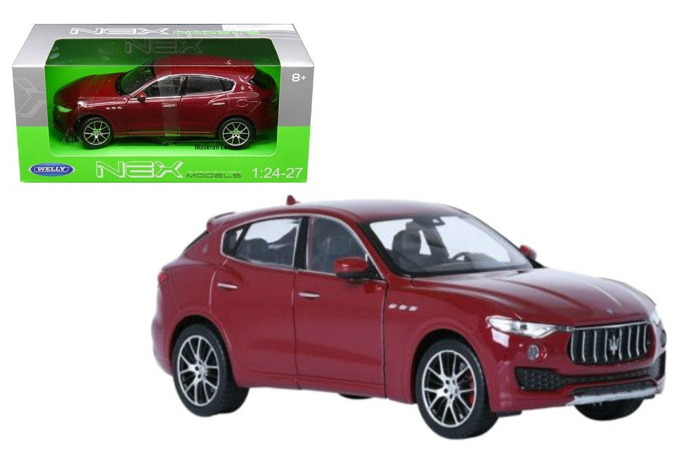 Maserati Levante Red - Welly 1/24 - 24078W RD - Passion Diecast 
