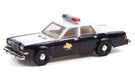 Texas Department of Public Safety - 1981 Dodge Diplomat - Hobby Exclusive - 1/64 Greenlight - 30303  Passion Diecast
