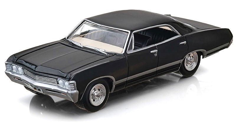 1967 Chevrolet Impala Sport Sedan in Tuxedo Black - Hobby Exclusive - 1/64 Greenlight - 30333  Passion Diecast