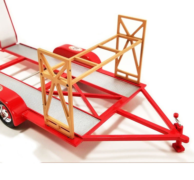 Busted Knuckle Garage - Tandem Car Trailer - GMP 1/18 - 18963