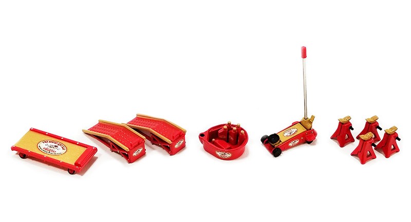 BUSTED KNUCKLE GARAGE - Shop Tool Set No.2 - GMP - 1/18 - 18964 Passion Diecast