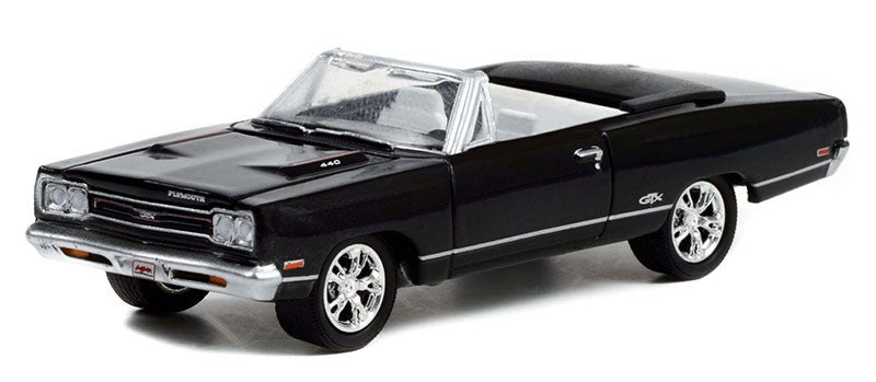 1969 Plymouth GTX Convertible - Barrett-Jackson 'Scottsdale Edition' Series 9 - 1/64 Greenlight - 37250 D Passion Diecast 