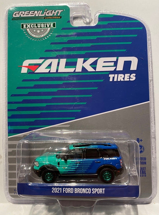 2021 Ford Bronco Sport - Falken Tires - 1/64 GREENMACHINE - 30279GR