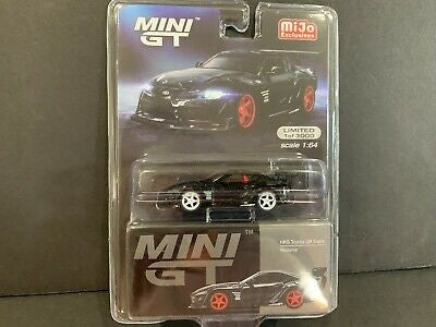 Toyota GR Supra HKS Nocturnal -  MINI GT CHASE CAR 1:64 - Mijo Exclusive - MGT00226 GR - Passion Diecast 