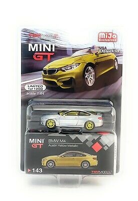 BMW MBMW M4 (F82)  - MINI GT CHASE CAR 1:64 - Mijo Exclusive - MGT00143 GR -  Passion Diecast 