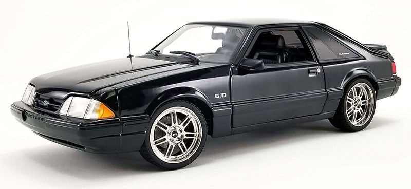 1990 Ford Mustang 5.0 in Black Detroit Speed, Inc. - 1/18 - GMP - 18960 Passion Diecast 