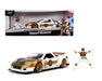 Power Ranger Red Ranger & 2002 Honda NSX Type-R Japan Spec (White) - Hollywood Rides  -  Jada 1/24 - 32795
