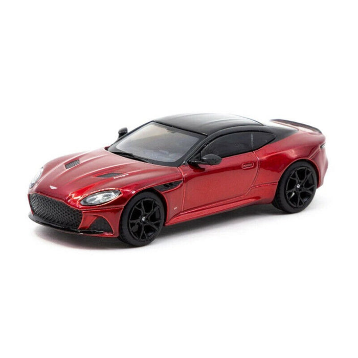 Aston Martin DBS Superleggera Red Metallic - Tarmac Works - 1/64 - T64G-004-RE - Passion Diecast 