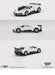 Mini GT - 1:64 - Bugatti Centodieci White - Mijo Exclusives USA - MGT00337 Passion Diecast