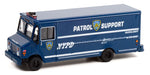 (NYPD) Auxillary Patrol Support - 2019 Step Van - 2019 Step Van - H.D. Trucks Series 22 - Greenlight  1/64 - 33220 C