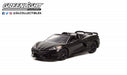 2021 Chevrolet C8 Stingray Convertible - Black Bandit Series 26 - 1/64 Greenlight - 28090 D - Passion Diecast