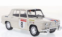 RENAULT 8 GORDINI 1300 - RALLY MONTECARLO 2014 - J. RAGNOTTI / M. DUVERNAY NO8- Solido  1/18 - S1803608 Passion Diecast