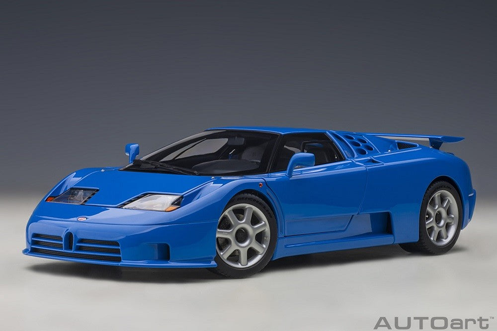 Bugatti EB110 SS (French Racing Blue)  -  Autoart - 70917 Passion Diecast