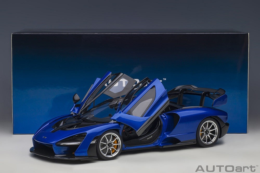 McLaren Senna (Trophy Kyanos)  -  Autoart - 76079  Passion Diecast