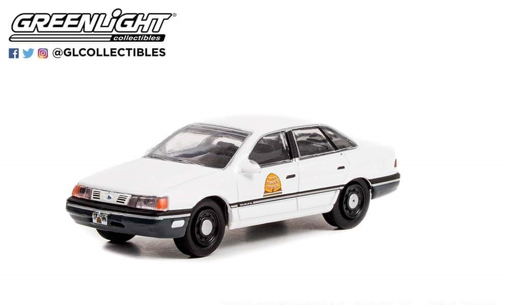 Utah Highway Patrol - 1990 Ford Taurus - Hot Pursuit Series 41 - 1/64 Greenlight - 42990 A Passion Diecast 