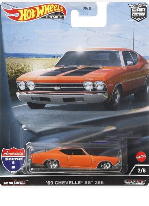 Hot Wheels - Car Culture - 1:64 - American Scene - Assortment - Set Of 5 Cars - FPY86-957J -  Passion Diecast