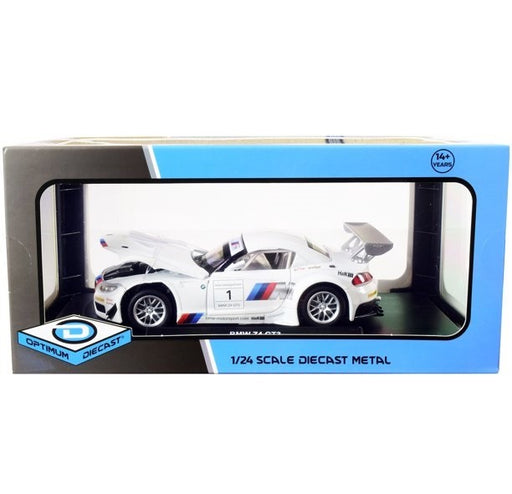 2013 BMW Z4 GT3 - White - Optimum Diecast - 1/24 - 724260 - Passion Diecast 