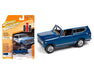 1979 International Scout II (Custom Dark Blue Metallic) - Johnny Lightning 1:64 - JLSP168 B