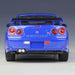 Nissan Skyline GT-R (R34) Blue Metallic - Welly 1/24 - 24108 MBL - Passion Diecast 