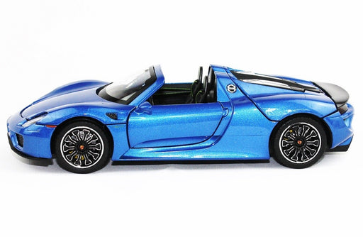 2010 Porsche 918 Spyder - Blue - Optimum Diecast - 1/24 - 724243 - Passion Diecast 