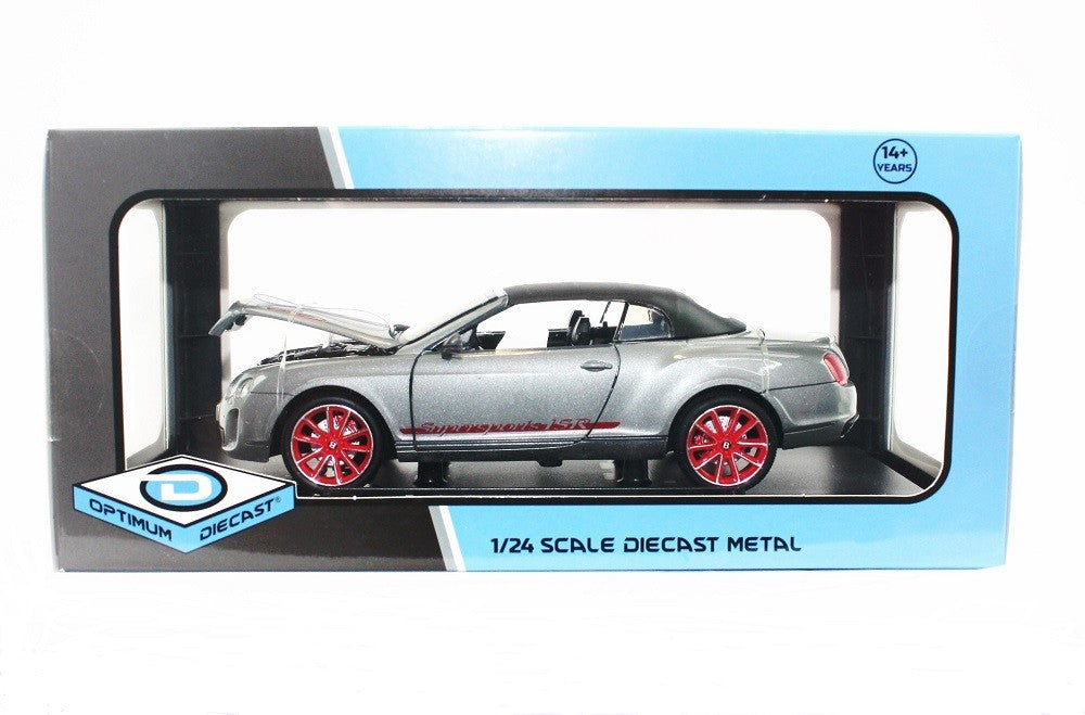 2011 Bentley Continental Supersports ISR- Grey - Optimum Diecast - 1/24 - 724247 - Passion Diecast 