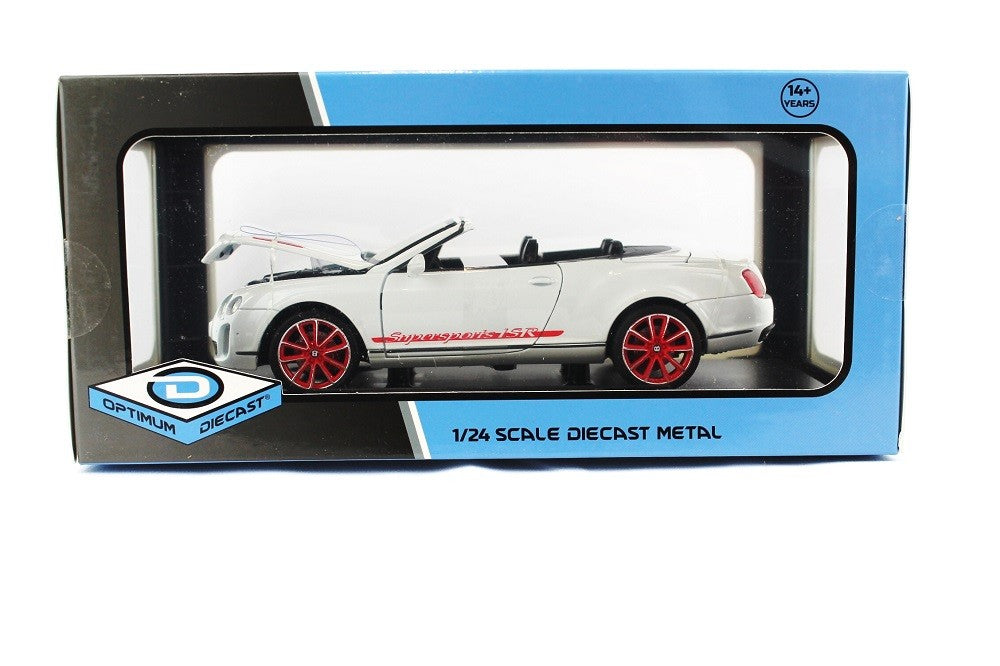 2011 Bentley Continental Supersports ISR- White - Optimum Diecast - 1/24 - 724259 - Passion Diecast 