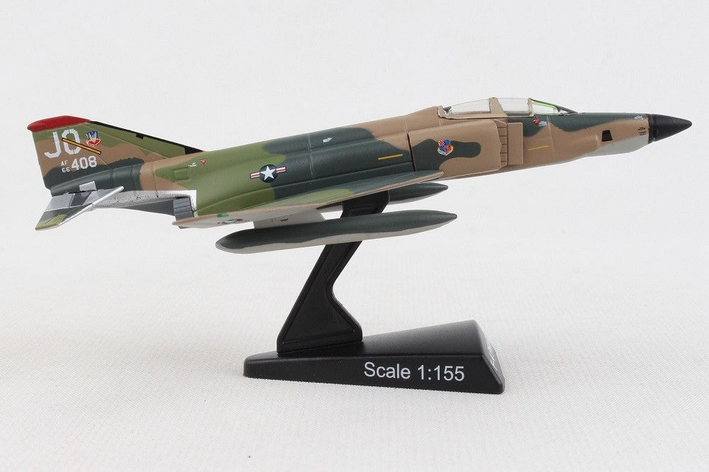 McDonnell Douglas USAF F-4 PHANTOM II No.AF-66408 / POSTAGE STAMP 1/155 PS5384-6 Passion Diecast