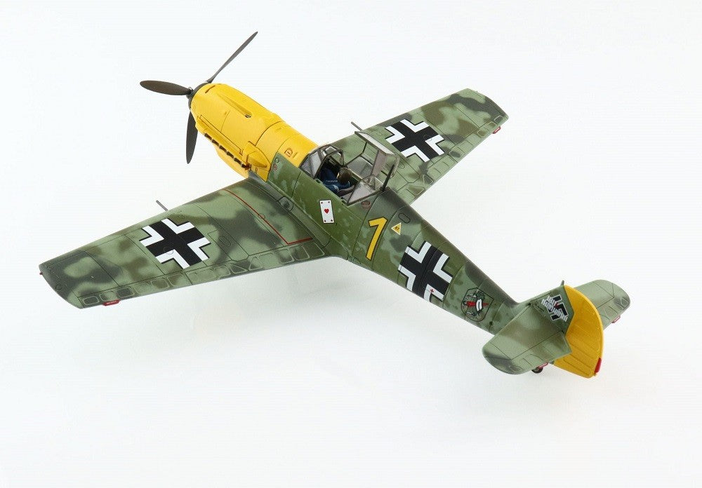 Messerschmitt Bf 109E Luftwaffe 6/JG 51, Josef Priller, St. Inglevert Airfield, France, Autumn 1940 - Hobby Master 1/48 HA8716 -