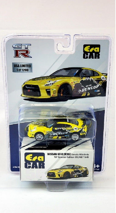 Nissan GT-R R35 Simola Hillclimb 1St Special Edition - CHASE CAR - Limited 1,200 Pcs - Era Car  1/64 - NS21GTRRF56GR
