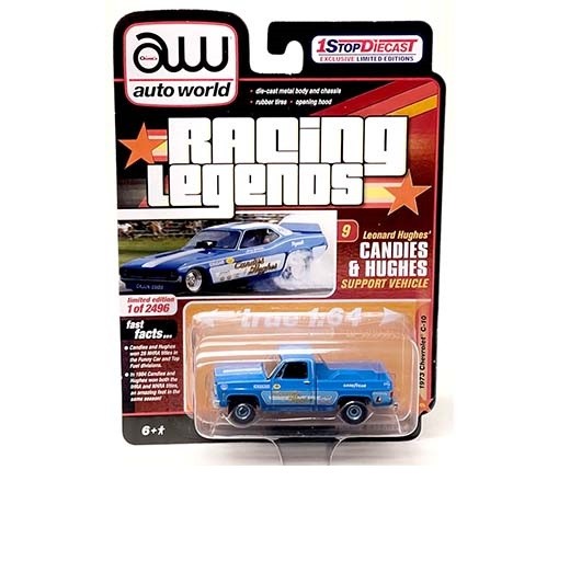 1973 Chevrolet C-10 Candies & Hughes Limited 2,496 - Auto World 1:64 - CP7795