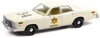Riverton Sheriff No.34 - 1977 Plymouth Fury - 1/18  Greenlight - 19112 - Passion Diecast