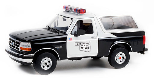 Oklahoma Highway Patrol - 1996 Ford Bronco - 1/18  Greenlight - 19114