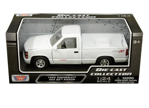 1992 Chevrolet 454 SS Truck - Motormax 1-24 - 73203 WH - Passion Diecast