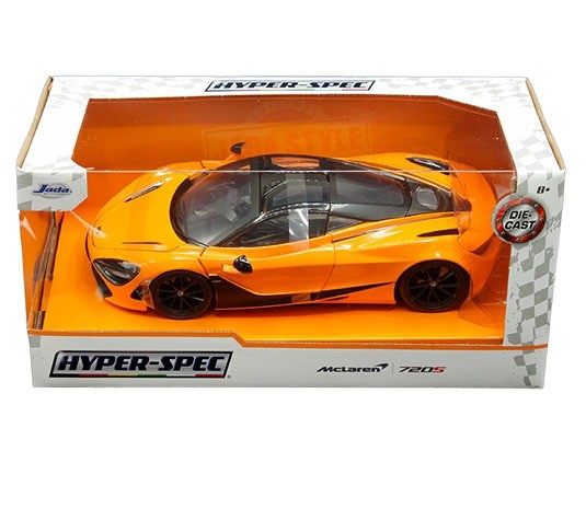 McLaren 720S (Orange) "Hyper-Spec" - Jada 1/24 - 32719 - Passion Diecast 