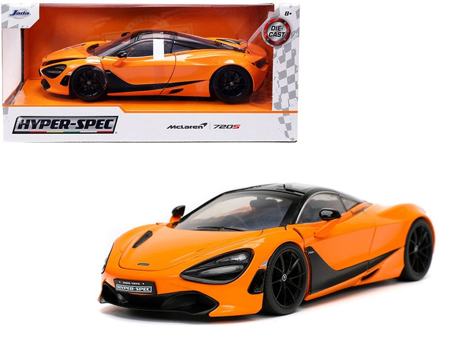 McLaren 720S (Orange) "Hyper-Spec" - Jada 1/24 - 32719 - Passion Diecast 