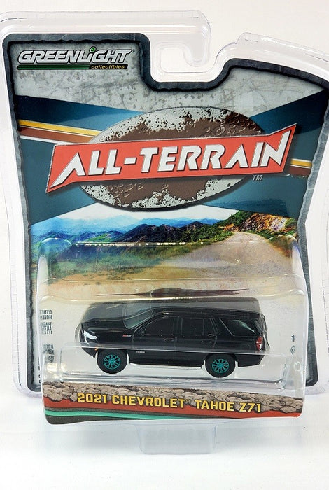 CHASE CAR 2021 Chevrolet Tahoe Z71 - All-Terrain Series 12- 1/64 Greenlight - 35210 EGR