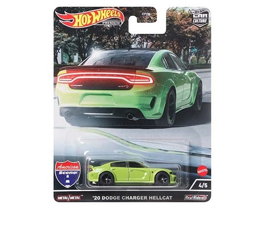 2020 Dodge Charger Hellcat - " American Scene " - Hot Wheels 1:64 - HCK04 - Passion Diecast