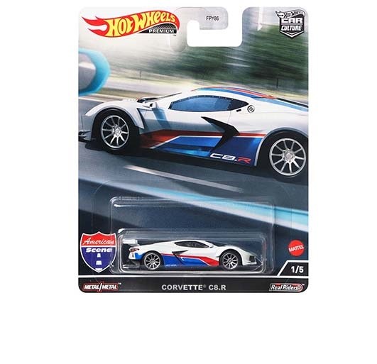 Chevy Corvette C8.R - " American Scene " - Hot Wheels 1:64 - HCK03 - Passion Diecast
