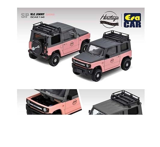 KLC Jimny Safari - Era Car - 1/64 - USA Exclusives - SU21JSSP65 - Passion Diecast 