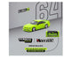Vertex Silvia S14 Light Green - Tarmac Works - 1/64 - T64G-TL018-LG - Passion Diecast 